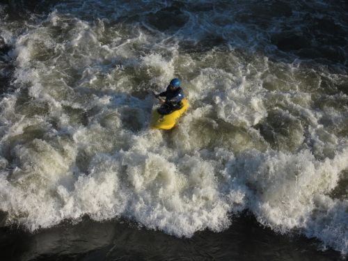 kayak paddle white water
