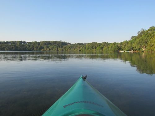 kayak lake water