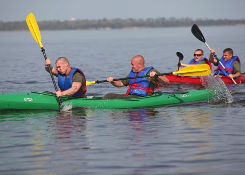kayaking water sport