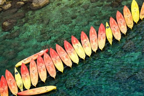 kayaks sea tourism