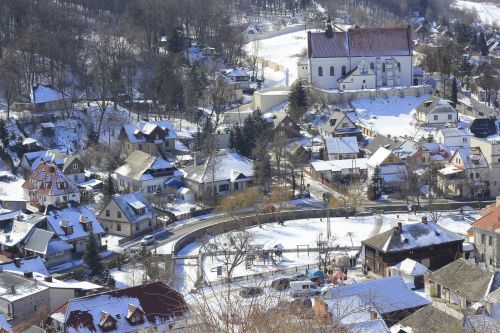 kazimierz dolny panorama of the city city