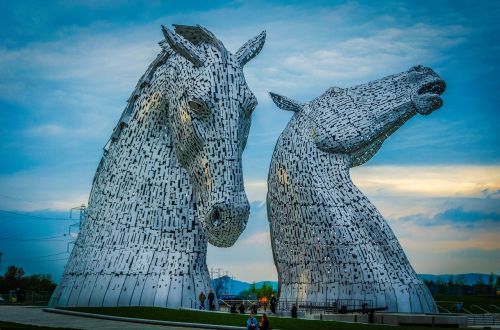 kelpies scotland united kingdom