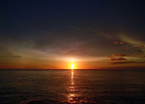 kenting sea sunset