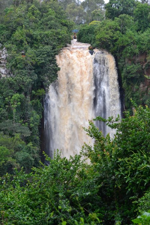 kenya africa waterfall