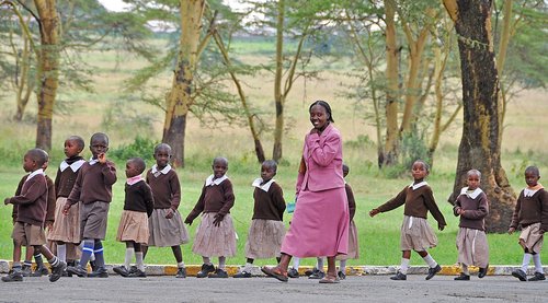 kenya  school  children