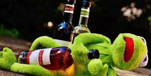 kermit frog wine