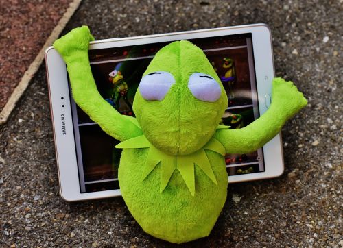 kermit frog tablet