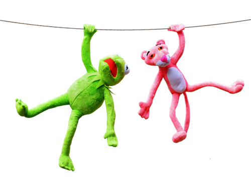 kermit pink panther plush toys