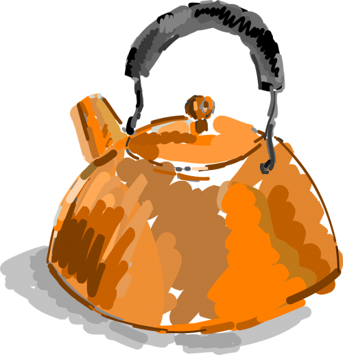 kettle copper tea