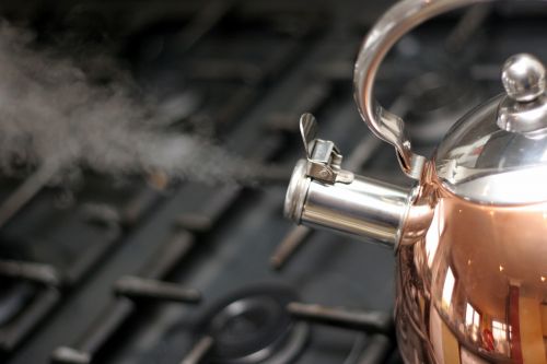 kettle copper steam