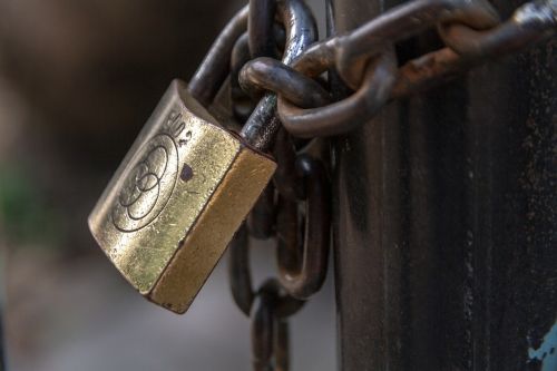 key lock chain