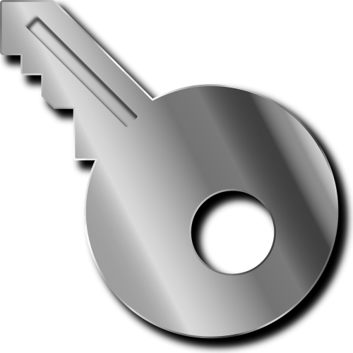 key lock metal