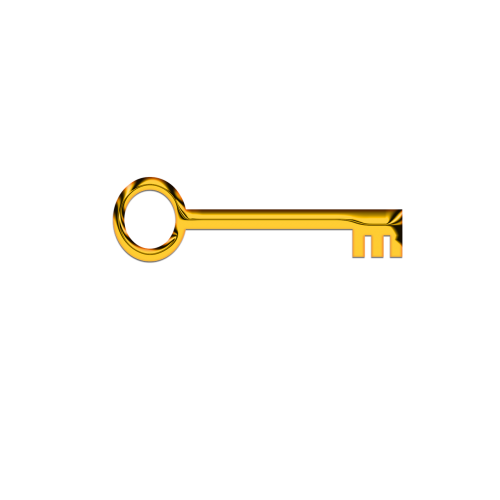 key gold golden