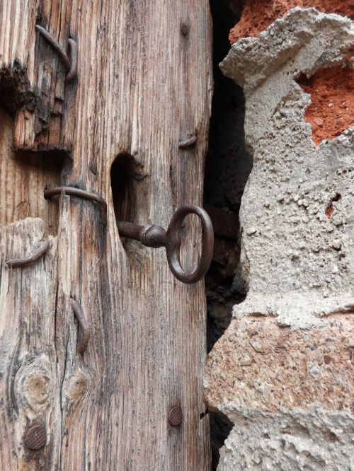key door rustic