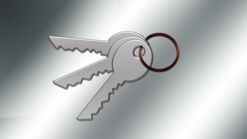 key keychain house keys