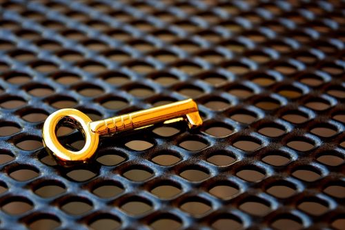 key gold golden key