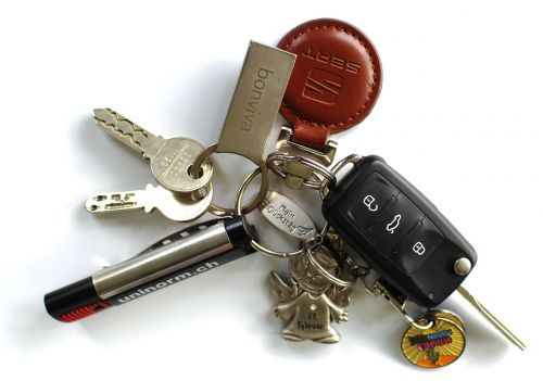key keychain car keys