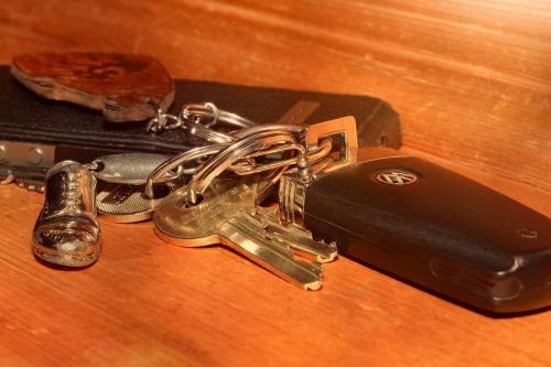 key keychain car keys
