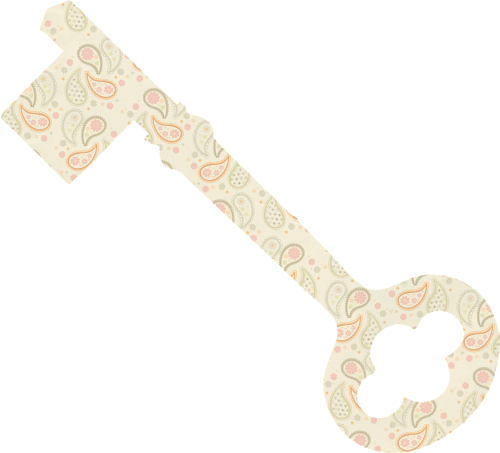 key lock decorative