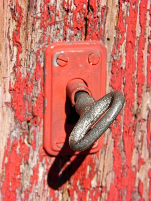 key lock rustic