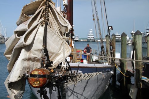 key west  sailing  boat