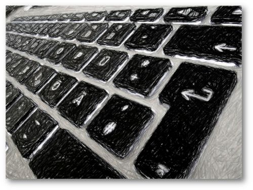 keyboard computer hardware