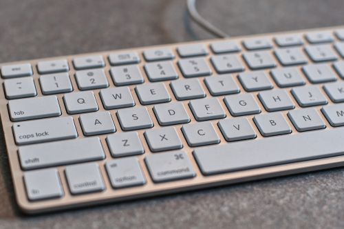 keyboard white computer keyboard