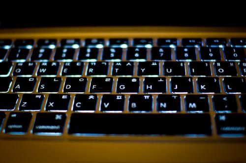 keyboard notebook macbook