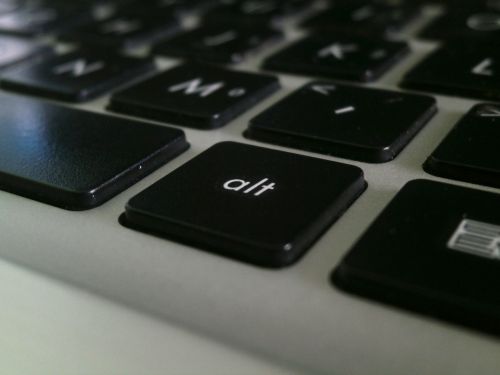 keyboard laptop alt key