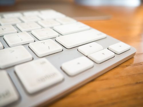 keyboard office desk