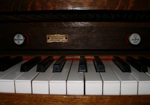 keyboard organ harmonium