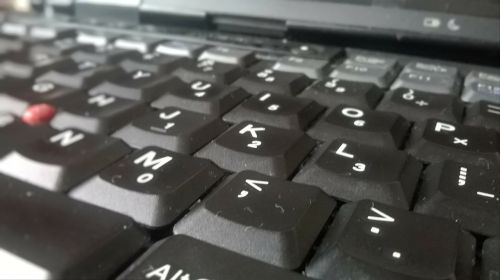 keyboard laptop computer