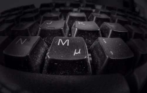 keyboard keys black