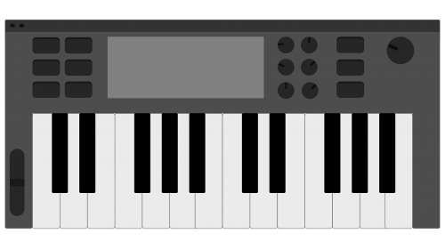 keyboard midi controller music