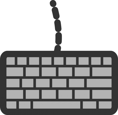 keyboard typing types