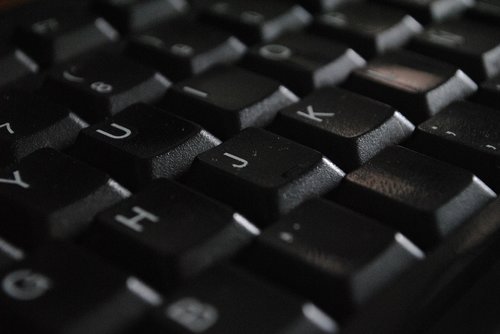 keyboard  black  hardware