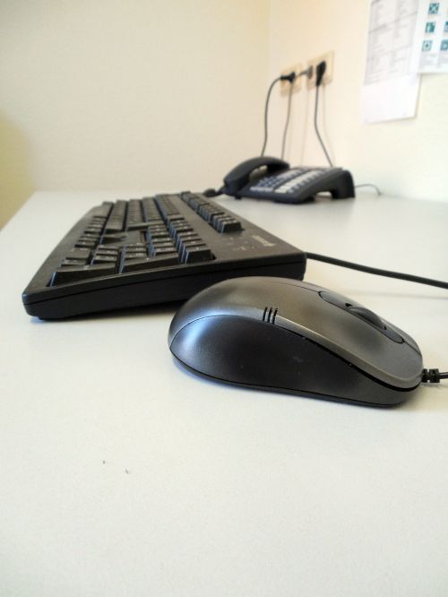 keyboard mouse phone