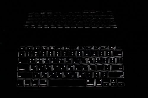 keyboard pro macbook pro laptop