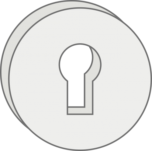 keyhole keyhole plate lock