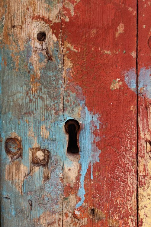 keyhole paint grunge