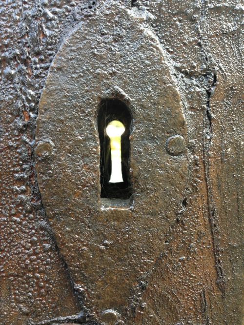 keyhole old lock