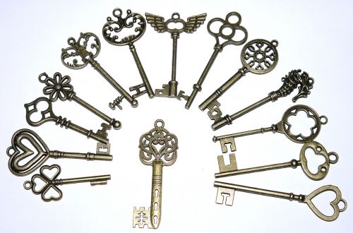 keys vintage many