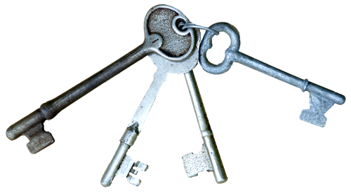 keys cutout lock
