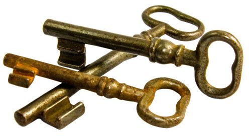 keys old iron