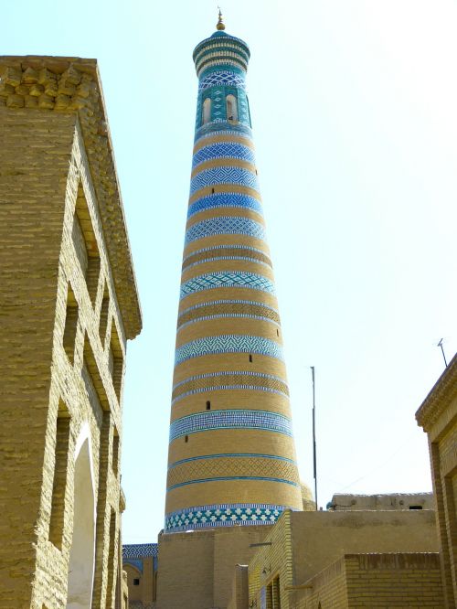 khiva kihva minaret