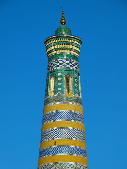 khiva kihva minaret