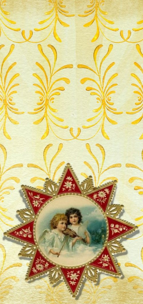 kids bookmark vintage