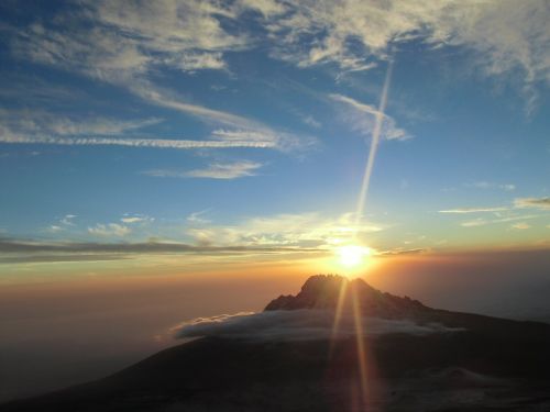 kilimanjaro sunrise mountain