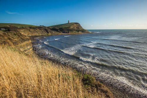 kimmeridge bay ocean coast