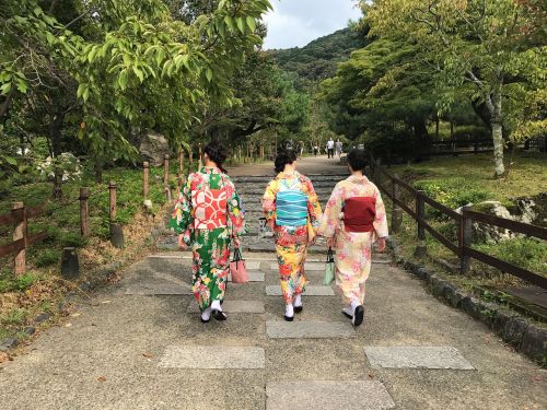 kimono japan kyoto